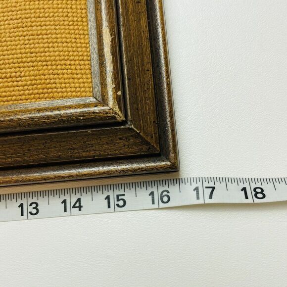 Framed Needlepoint Pig Picture Handstitched Neutral Tones Happy Laying 13.5x16.5 - Picture 3 of 7